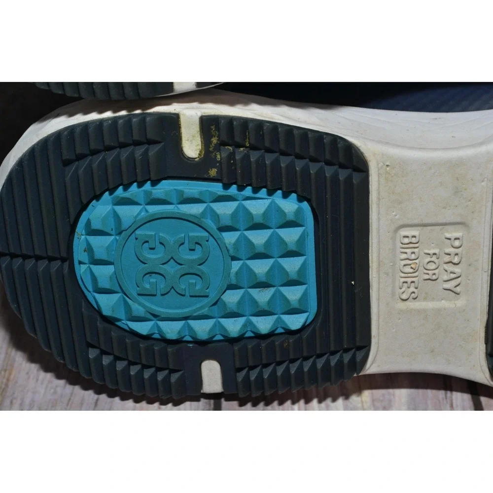 G/FORE MG4+ Golf‎ Shoes Mens Size 9 Blue Navy Spikeless Sneakers G4MF20EF26